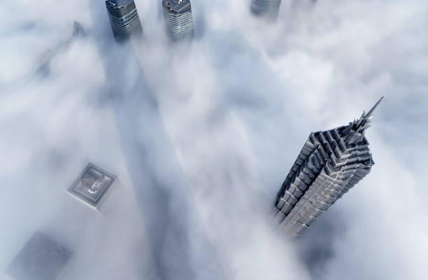 istock Jin Mao Tower and Lujiazui's Skyscraper, Shanghai 667070492