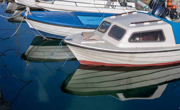 istock sea port with white boats 667076266