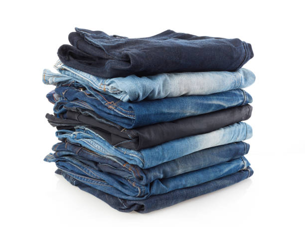 istock Pile of jeans 667082640