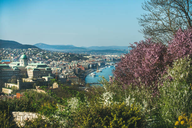 istock View over Buda side of Budapest with castle, Danube river 667095182