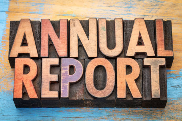istock annual report word abstract in wood type 667098000