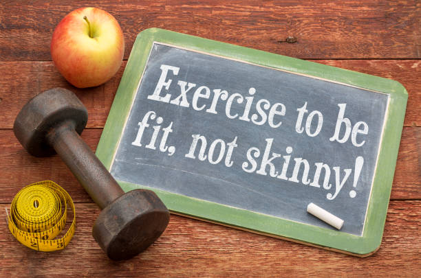 istock Exercise to be fit, not skinny! 667098304