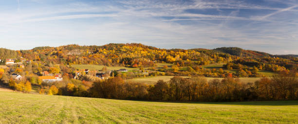 istock View of an autumn countryside 667098594