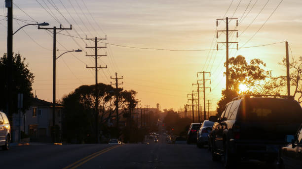 istock Los Angeles street at sunset 4k 667102858