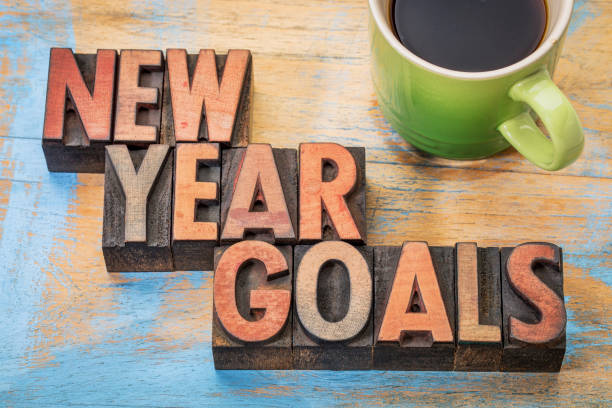 istock New Year goals word abstract 667107544