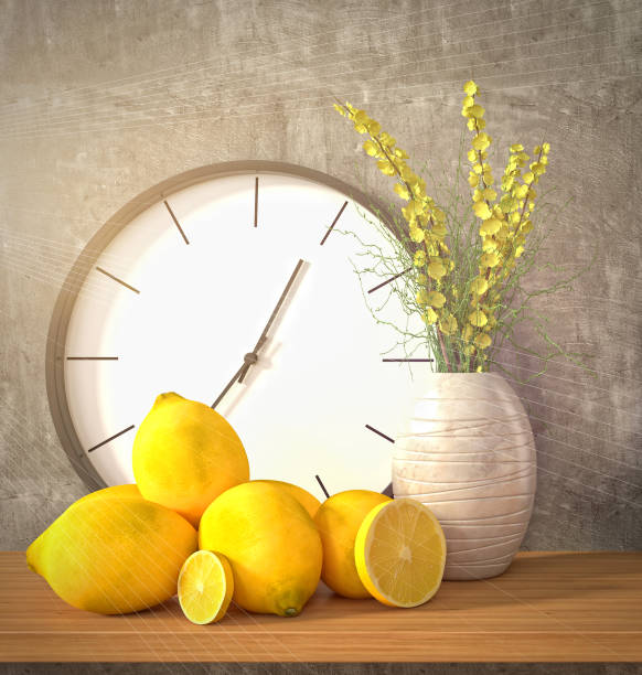 istock mock up poster frame in interior background. 3D Illustration 667107960