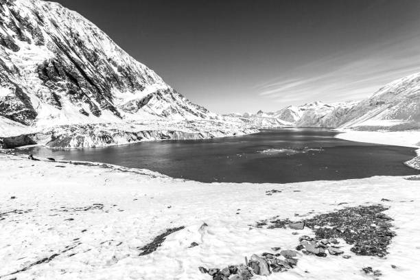 istock Tilicho lake (Tilicho Tal 4920 m). Himalayas, Nepal 667110682