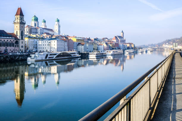 old town of the famous bavarian village passau