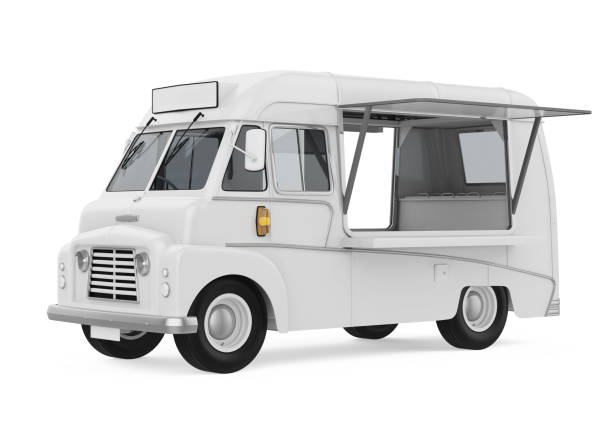 istock Food Truck Isolated 667118808