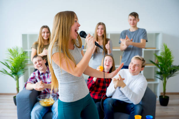 istock Friends singing a song together 667119228