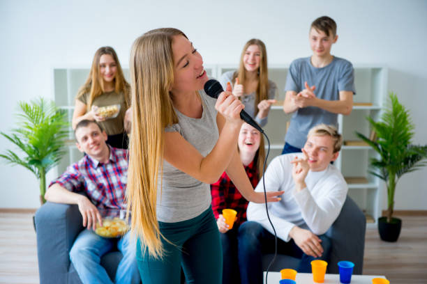 istock Friends singing a song together 667119280