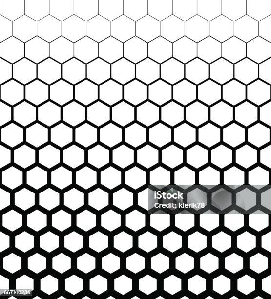 Abstract Geometric Design Halftone Seamless Pattern Vector Illustration Stock Illustration - Download Image Now