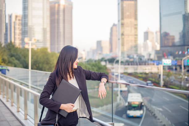 istock Busy chinese woman 667147790