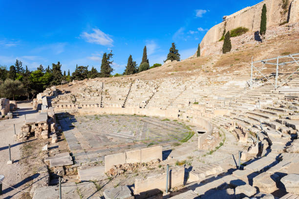 istock Theatre of Dionysus, Acropolis 667169744