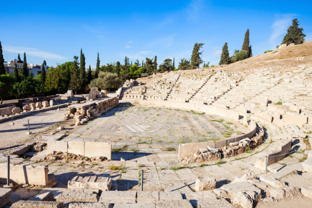 istock Theatre of Dionysus, Acropolis 667169746