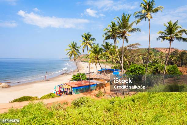Beach In Goa India Stock Photo - Download Image Now - Calangute, India, Beach