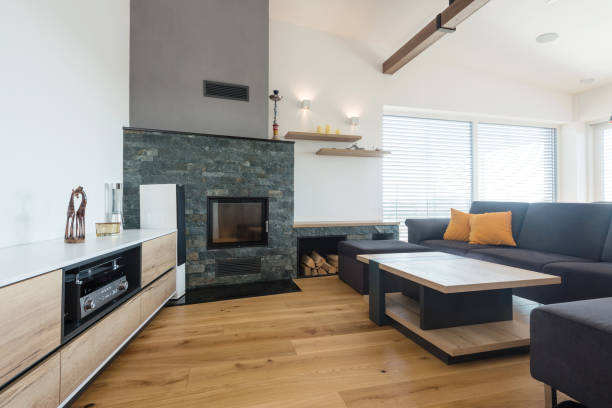 istock Contemporary living room 667214804