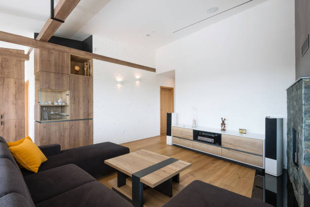 istock Contemporary living room 667217810