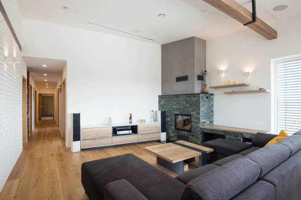 istock Contemporary living room 667217898