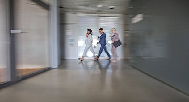 istock Mixed race businessman in busy workplace 667221308