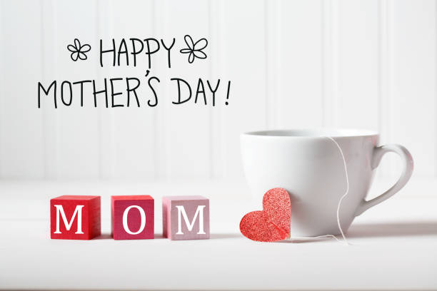 istock Mother's Day message with coffee cup 667229974