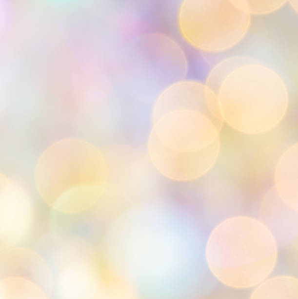 istock Colorful bokeh twinkling lights  background 667234496
