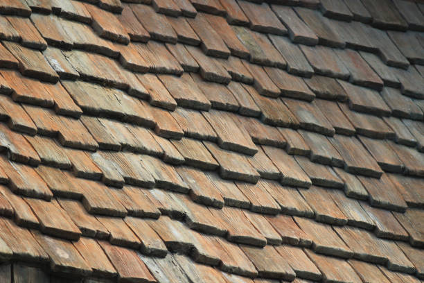 istock the roof pattern at the outdoor 667271172