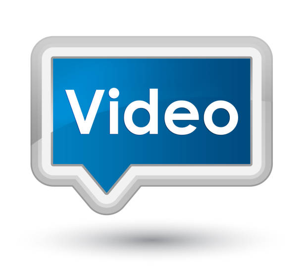 視頻主要藍旗按鈕 - prime video 幅插畫檔、美工圖案、卡通及圖標