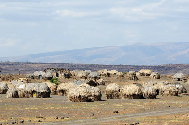 istock the characteristic Turkana village 667298242