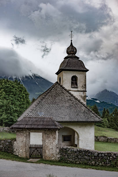 istock Ancient church in Slovenia 667312542