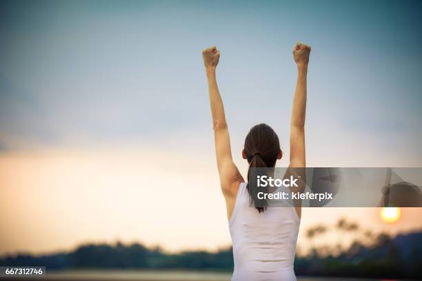 Winner Stock Photo - Download Image Now - Women, One Woman Only, Confidence