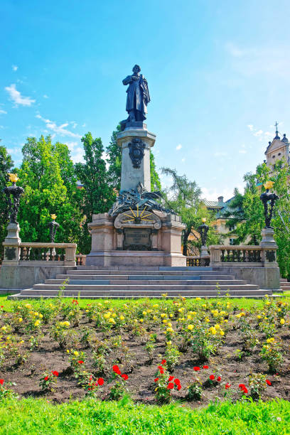 istock Adam Mickiewicz monument of Warsaw 667316166