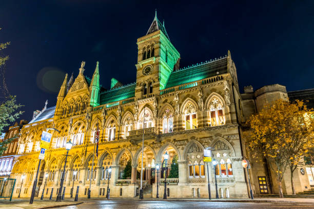 Long exposure photography in Sheffield with car lights