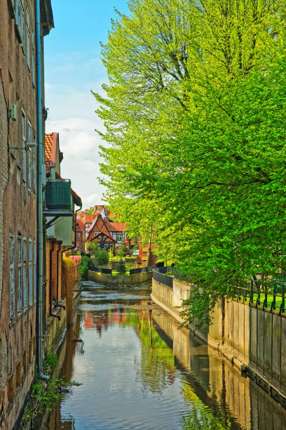 istock Canal at Brick Mill in Gdansk 667319668