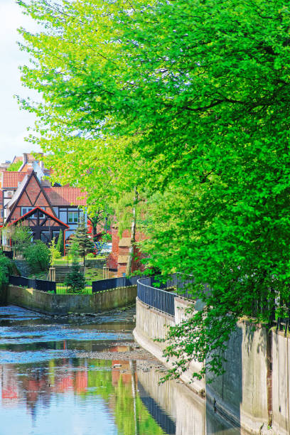 istock Canal at Brick Mill Gdansk 667319820