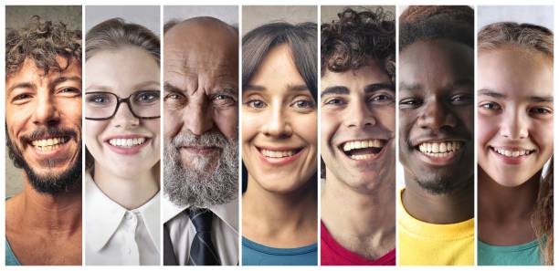 Beauty in growing old Pictrues of people with different age adult age stock pictures, royalty-free photos & images