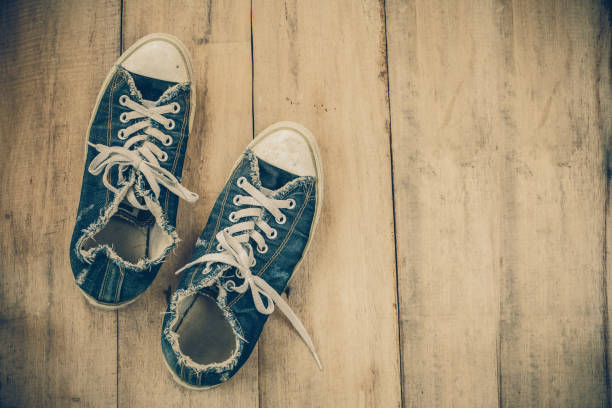 istock still life old shoes on wood 667345160