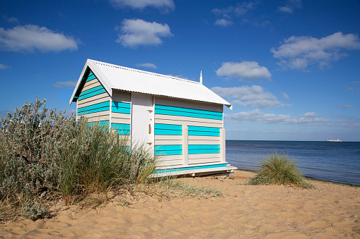 Colourful Beach Huts on Brighton Beach - Melbourne