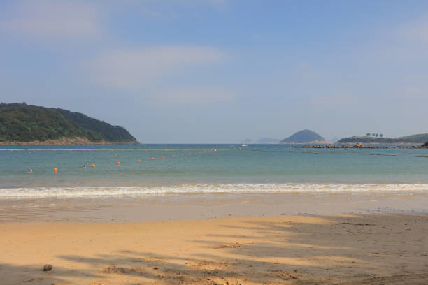 istock sandy beach in Clear Water Bay 667348692