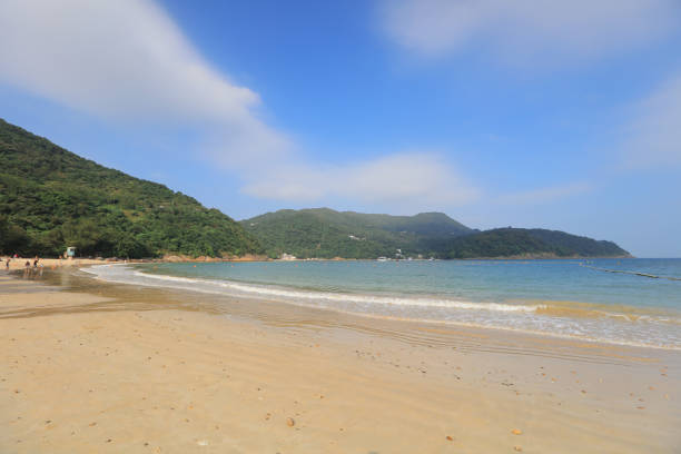 istock sandy beach in Clear Water Bay 667348958