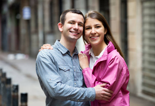 istock Guy and girl loving each other 667399902