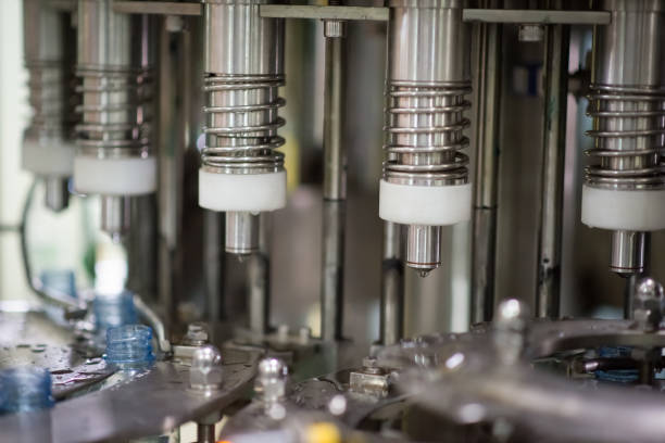 istock bottling water on the plant 667425582
