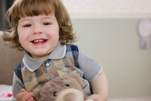 istock litle kid stand at bedroom 667426890