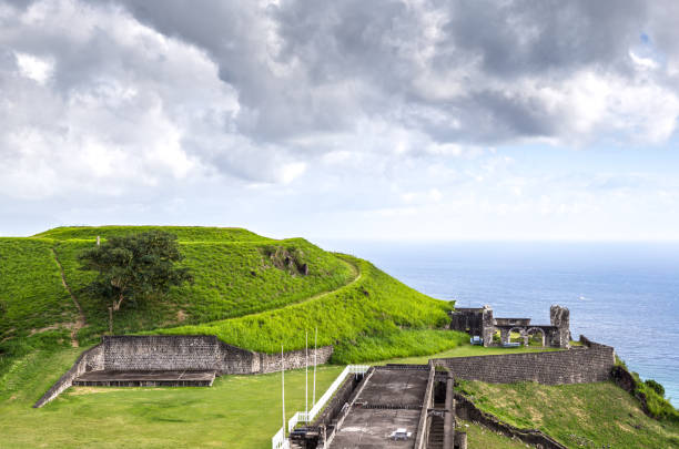 istock Brimstone Hill Fortress in St. Kitts 667428348