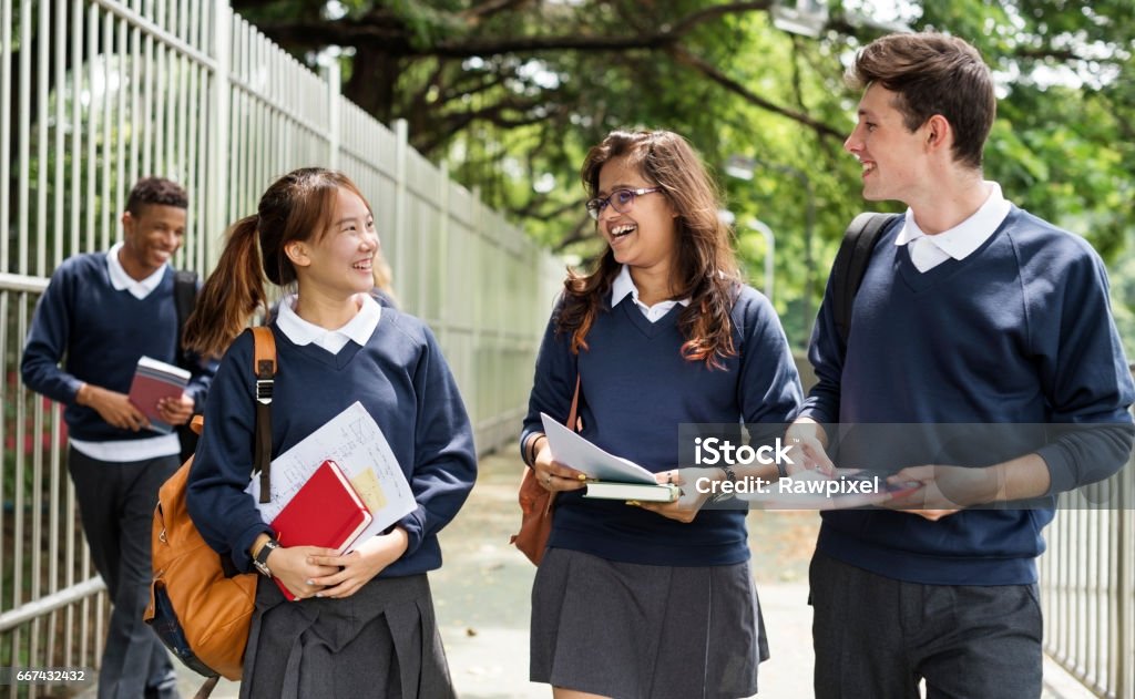 Diversity Students Friends Happiness Concept Student Stock Photo