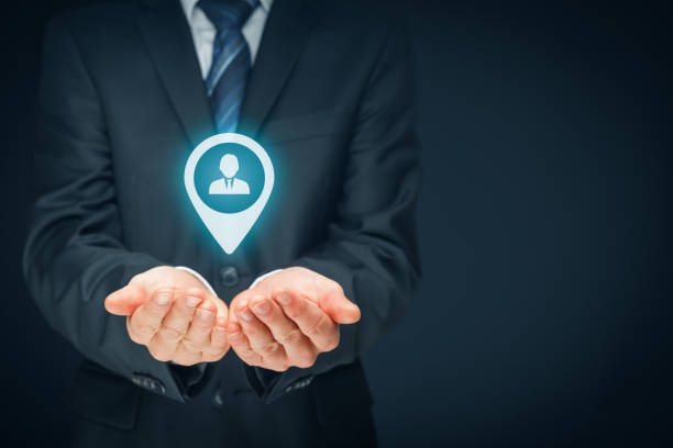 istock Target customer, customer care and human resources concepts 667434766