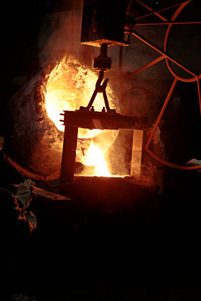 istock furnace for metal melting 667442730