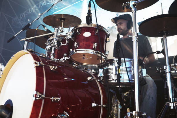 istock Performance of the rock band. 667446900