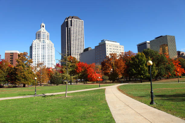 istock Autumn in Hartford Connecticut 667453398