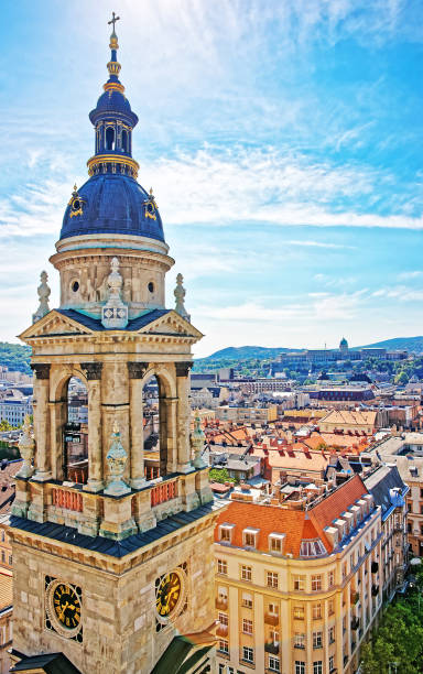 istock City center and St Stephen Basilica in Budapest 667457958